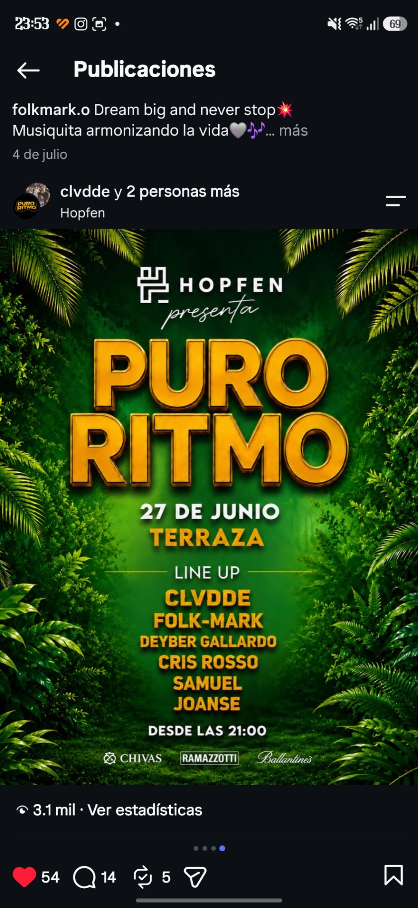 Hopfen Club flyer